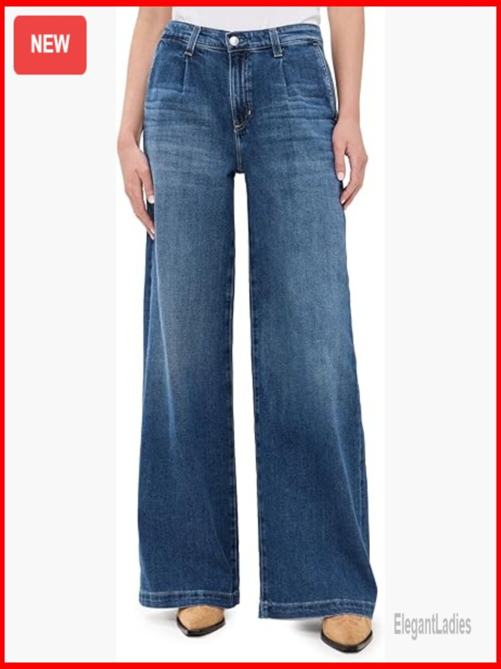 Boxy Fit Palazzo Pants with Wide Leg Inseam for Casual Wear
